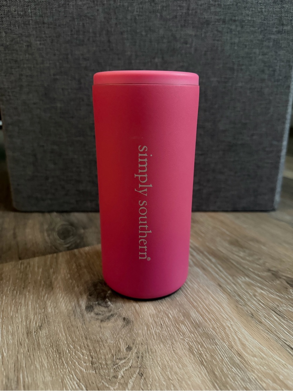 Simply Southern Pink Slim Can Cooler